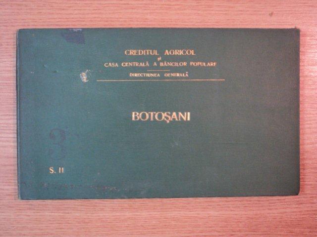 HARTA CAILOR DE COMUNICATIE DIN JUDETUL BOTOSANI IN ANUL 1903