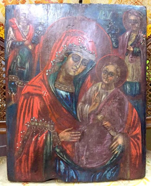 ICOANA MAICA DOMNULUI CU PRUNCUL, RUSIA, SECOL XIX