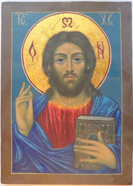 IISUS HRISTOS. ICOANA PE LEMN (PERIOADA 1980-1990)