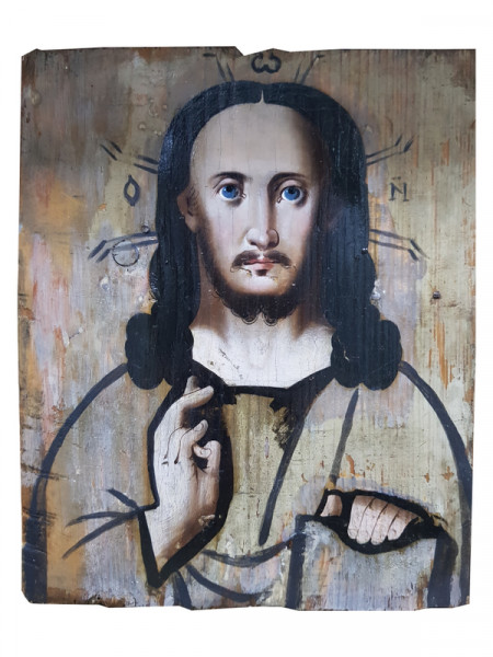 Iisus Pantocrator,Icoana inceput de sec. 20