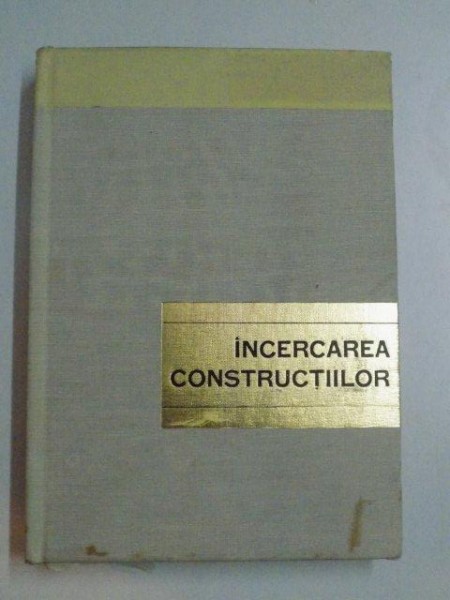 INCERCAREA CONSTRUCTIILOR de STEFAN BLAN SI MIRCEA ARCAN , 1965