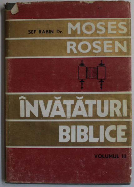 INVATATURI BIBLICE VOL. III de MOSES ROSEN