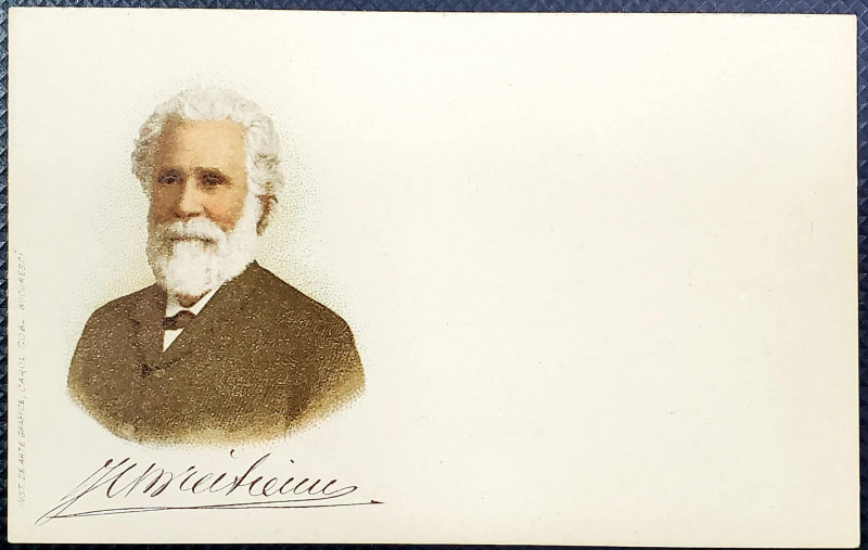 ION C. BRATIANU , CARTE POSTALA ILUSTRATA CLASICA , CROMOTOLITOGRAFIE