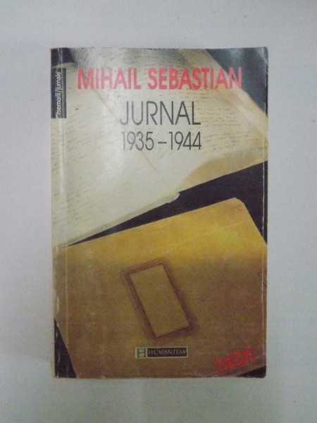 JURNAL 1935-1944 de MIHAIL SEBASTIAN , 1996