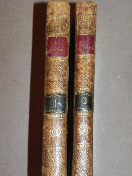LA LUSIADE DE LOUIS CAMOENS POEME HEROIQUE   EN DIX CHANT - PARIS 1776  2 VOL.