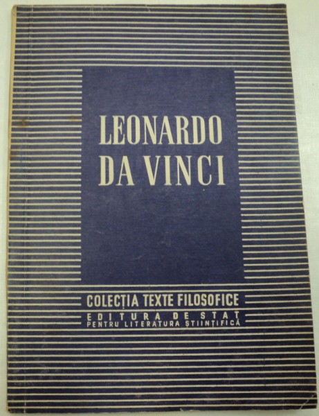 LEONARDO DAVINCI de C. I GULIAN,1952