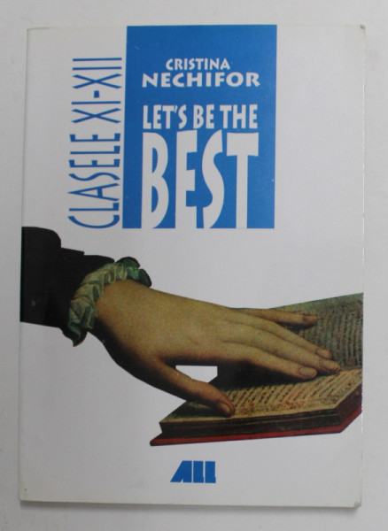 LET 'S BE THE BEST by CRISTINA NECHIFOR , 2001 , DEDICATIE *
