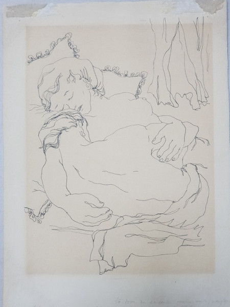 Ligia Macovei (1916-1988) - Ilustratie semnata