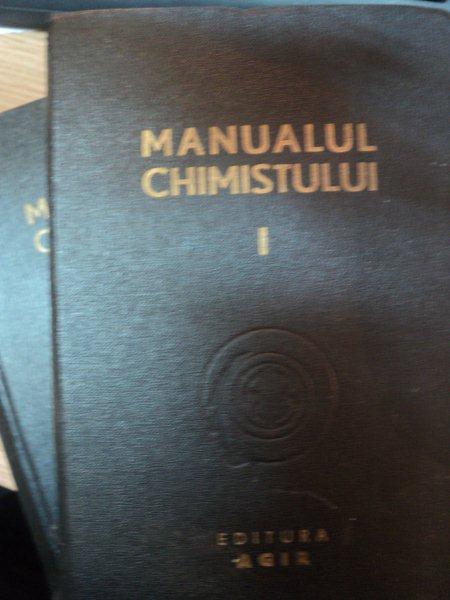 MANUALUL CHIMISTULUI 2 VOL. de CAROL LAKNER , 1948
