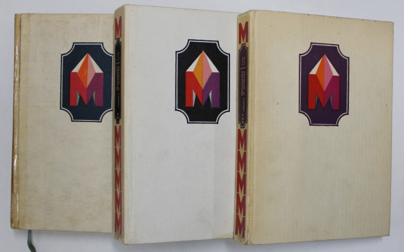 MATEMATICI CLASICE SI MODERNE , VOL I , II , III de CAIUS IACOB , A. CRACIUNESCU ... R. TRANDAFIR , 1979
