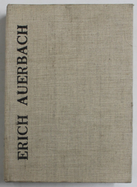 MIMESIS- ERICH AUERBACH,, 1967