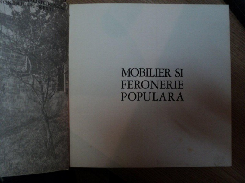 MOBILIER SI FERONERIE POPULARA
