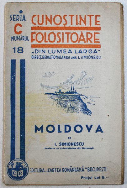 MOLDOVA de I. SIMIONESCU , 1939