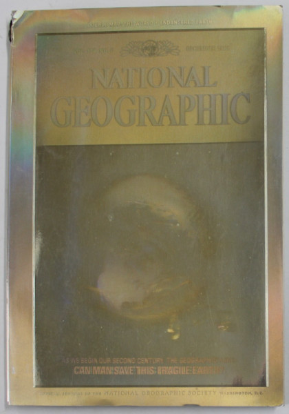NATIONAL GEOGRAPHIC , VOLUME 174, NO. 6 , DECEMBER 1988 , PREZINTA URME DE UZURA , COTOR CU DEFECTE
