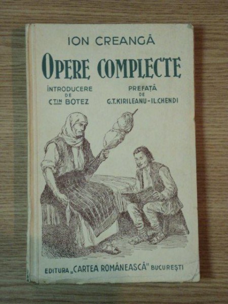 OPERE COMPLECTE de ION CREANGA (1942)