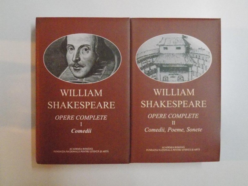 OPERE COMPLETE , VOL. I - II de WILLIAM SHAKESPEARE , 2007