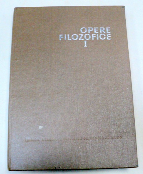 OPERE FILOZOFICE-SEXTUS EMPIRICUS , 1965