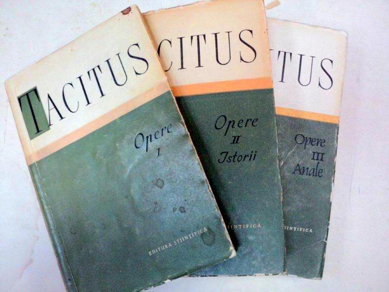 OPERE-TACITUS  3 VOL.  BUCURESTI 1958-1964