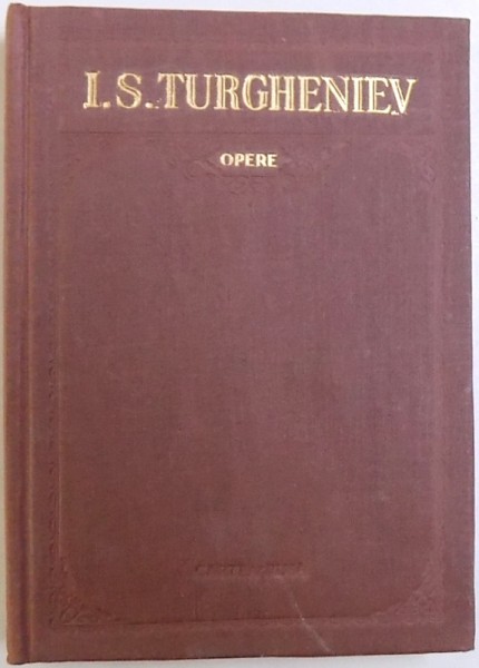 OPERE. VOL VI de I.S. TURGHENIEV , 1956