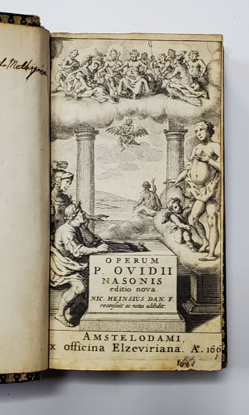 OPERUM P. OVIDII NASONIS, 2 VOL. - AMSTERDAM, 1659-1661