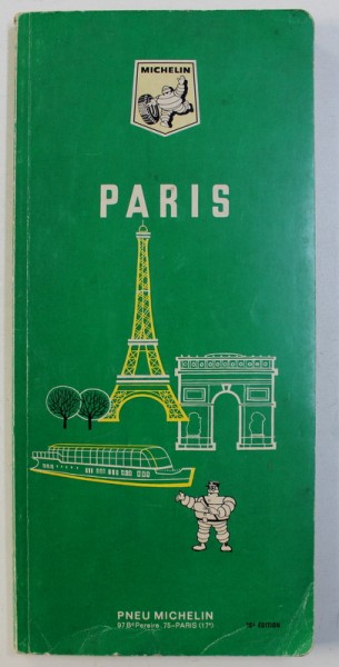 PARIS GUIDE MICHELIN - DEUTSHE AUSGABE , 1976
