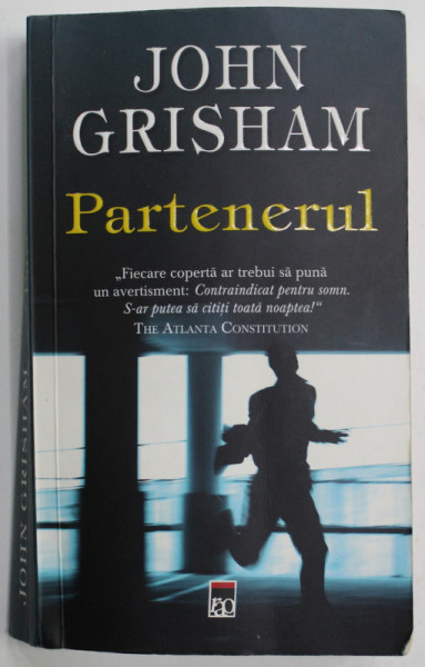 PARTENERUL de JOHN GRISHAM , 2014 , PREZINTA HALOURI DE APA