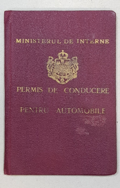 Permis de Conducere pentru Automobile
