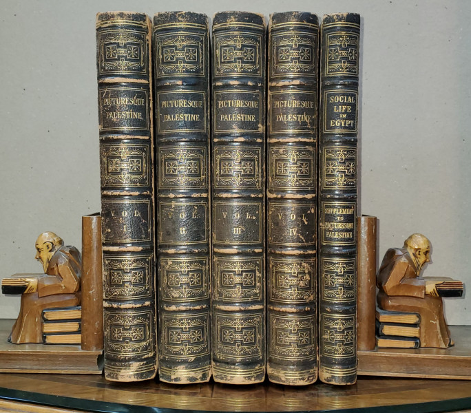 Picturesque Palestine, Sinai and Egypt, edited by CHARLES WILSON, 5 volume - Londra, 1880 - 1884