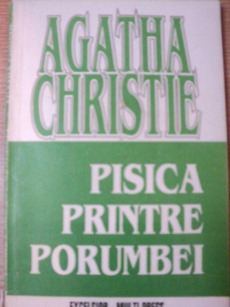 PISICA PRINTRE PORUMBEI de AGATHA CHRISTIE * MICI DEFECTE COPERTA