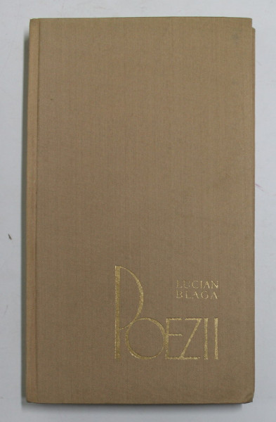 POEZII de LUCIAN BLAGA , 1962