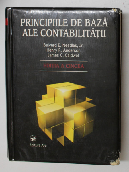 PRINCIPIILE DE BAZA ALE CONTABILITATII , 2001 * COPERTA UZATA