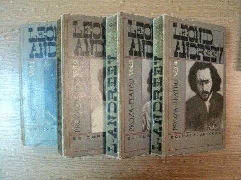 PROZA / TEATRU de LEONID ANDREEV, VOL I-IV  1970