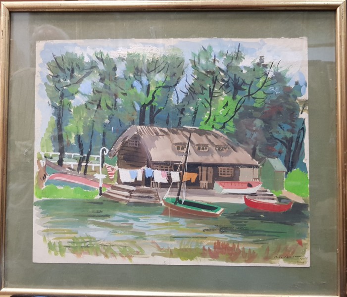 RADU BOUREANU - CASA PESCAREASCA LA SNAGOV