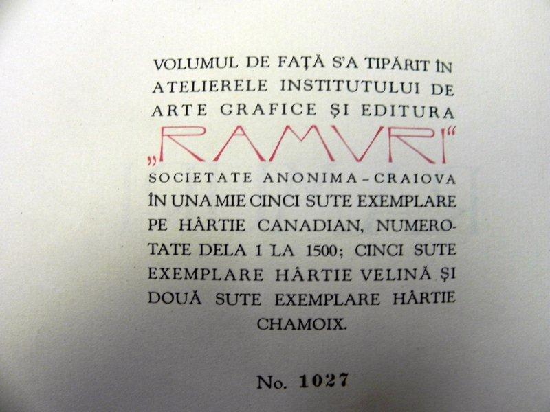 RAMURI, Numar festiv 1905-1929