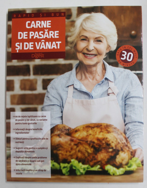 RAPID SI BUN - CARNE DE PASARE SI DE VANAT , RETETE , GATA IN CEL MULT 30 MINUTE , 2019