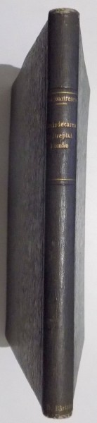 REVENDICAREA IN DREPTUL ROMAN de ANGHEL M. DRAGOMIRESCU , 1936