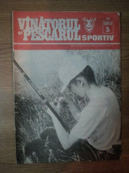 REVISTA "VANATORUL SI PESCARUL SPORTIV" , NR. 5 MAI 1989