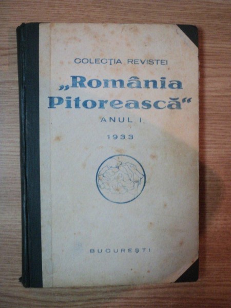 REVISTA''ROMANIA PITOREASCA''  1933 ANUL I NR. 1-7