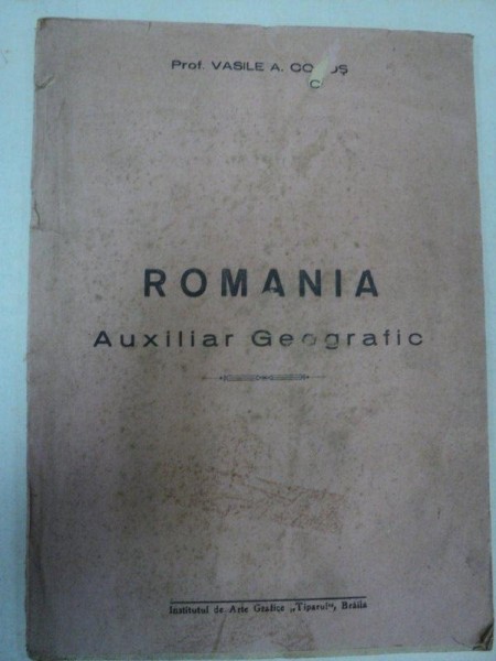 ROMANIA AUXILIAR GEOGRAFIC - VASILE COCOS