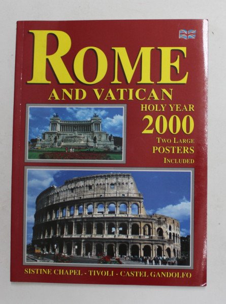 ROME AND VATICAN - HOLLY YEAR 2000, TWO LARGER POSTERS INCLUDED , 2000