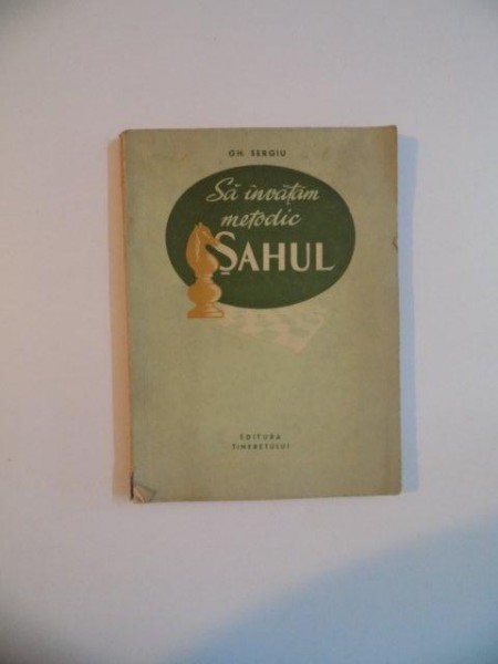 SA INVATAM METODIC SAHUL , de GH. SERGIU , 1955