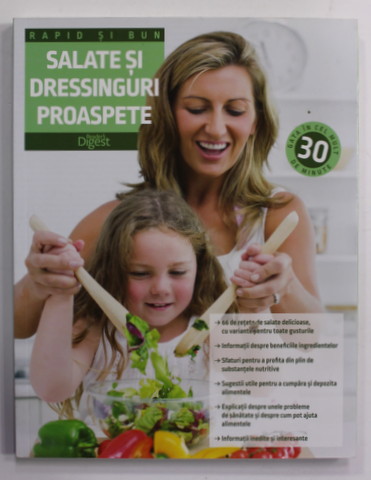 SALATE SI DRESINGURI PROASPETE , GATA IN CEL MULT  30 DE MINUTE , de BETTINA KOHLER , 2019