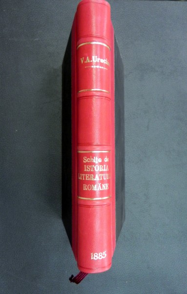Schite de istoria  literaturii romane  V.A. Urechia