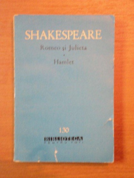 ROMEO SI JULIETA , HAMLET de SHAKESPEARE , 1962