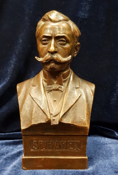 Spiru Haret, Bronz semnat Fritz Stork