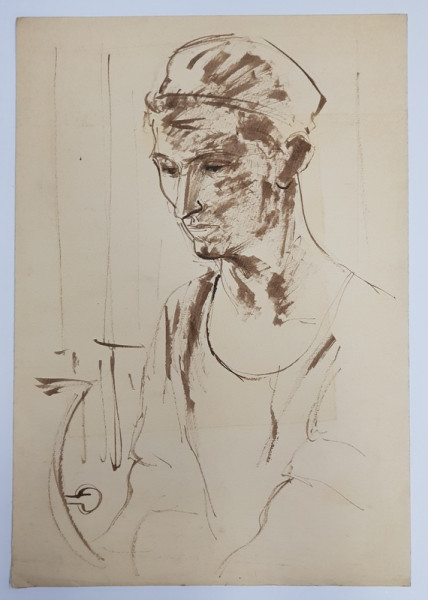 TANAR MUNCITOR , DESEN de CANTEMIR RISCUTIA , ANII '60