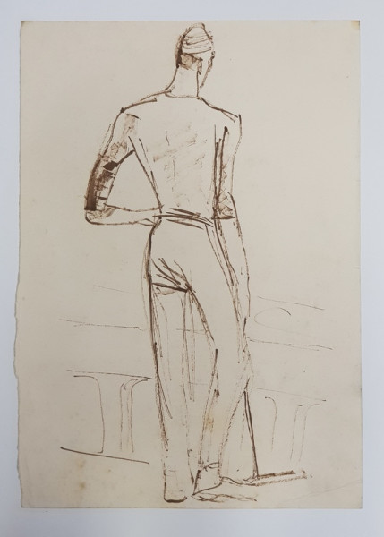 TANAR - STUDIU  , DESEN DE CANTEMIR RISCUTIA , ANII '60