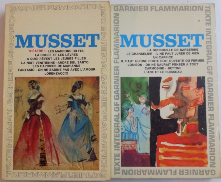 THEATRE , VOL. I-II  par ALFRED DE MUSSET , 1964