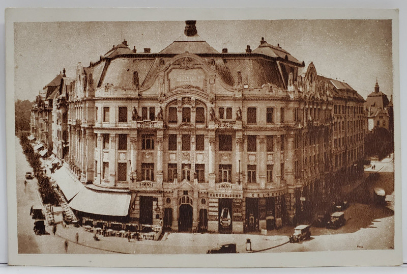 TIMISOARA , PALATUL LLOYD , CARTE POSTALA ILUSTRATA , 1945