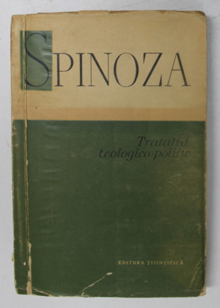 TRATATUL TEOLOGICO-POLITIC - SPINOZA  1960
